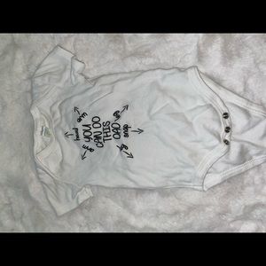 Funny baby onesie